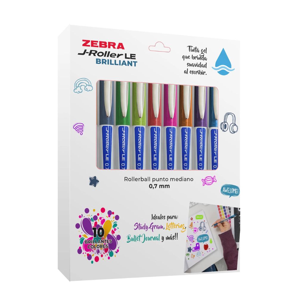 Rollerball De Tinta Gel J-Roller LE Brilliant