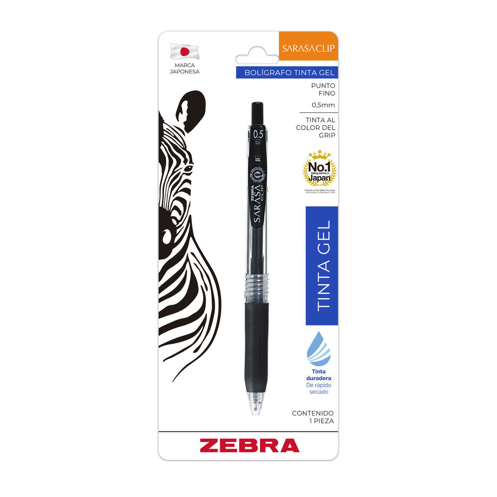 Rollerbal Tinta Gel - Sarasa Clip - Zebra